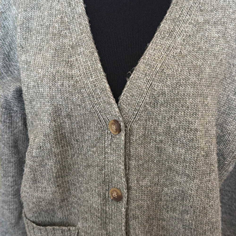 Ella Moss Charcoal Knit Top - Picture 1 of 5